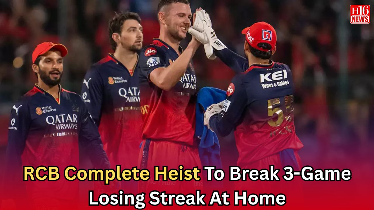 RCB Complete Heist To Break 3-Game Losing Streak At Home
